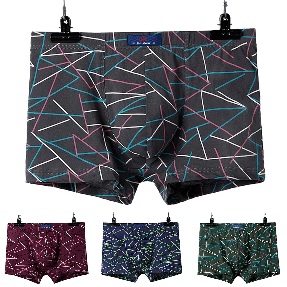 Men's Panties Cotton Underwear Printed Boxer Briefs Sexy Shorts Breathable Underpants Male Comfortable Lingerie
Men's Panties Cotton Underwear Printed Boxer Briefs Sexy Shorts Breathable Underpants Male Comfortable Lingerie