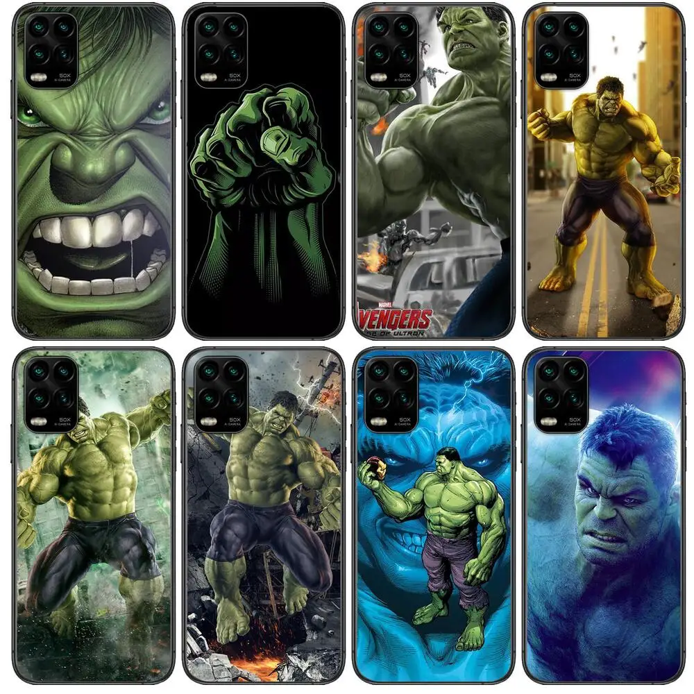 

Robert Bruce Banner cartoon Phone Case For XiaoMi Redmi Note 11 10 9S 8 7 6 5 A Pro T Y1 Anime Black Cover Silicone Back Pre sty