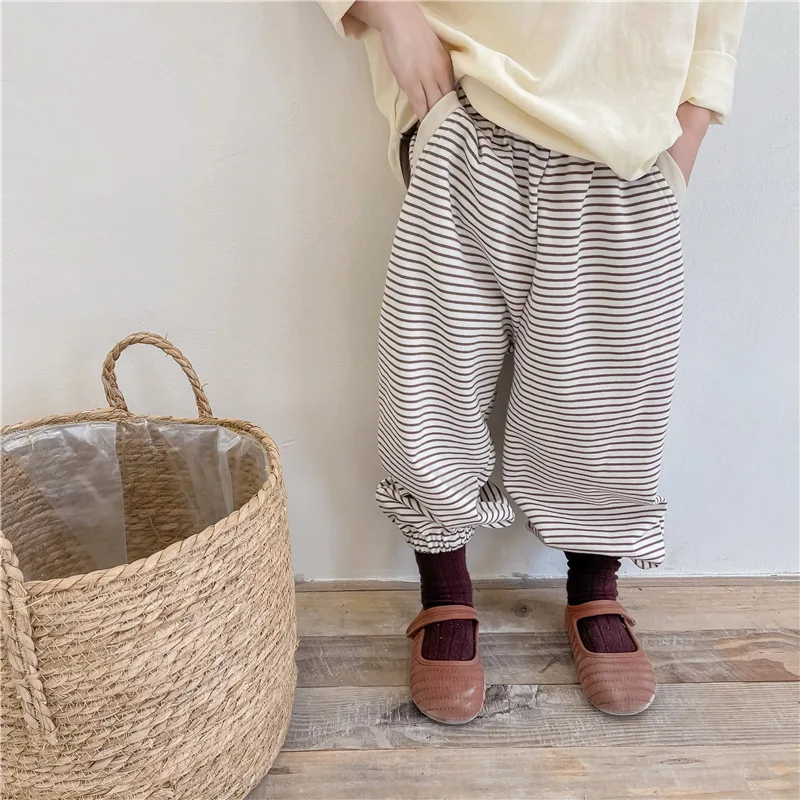 MILANCEL 2021 осенние новые детские брюки в Корейском стиле 
MILANCEL 2021 осенние новые детские брюки в Корейском стиле