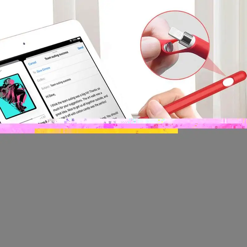 Case For Pencil 1 1st Generation Silicone Soft Pencil Tablet Stylus For iPad Cover Sleeve Pouch Pen Protective F3Q6
Case For Pencil 1 1st Generation Silicone Soft Pencil Tablet Stylus For iPad Cover Sleeve Pouch Pen Protective F3Q6