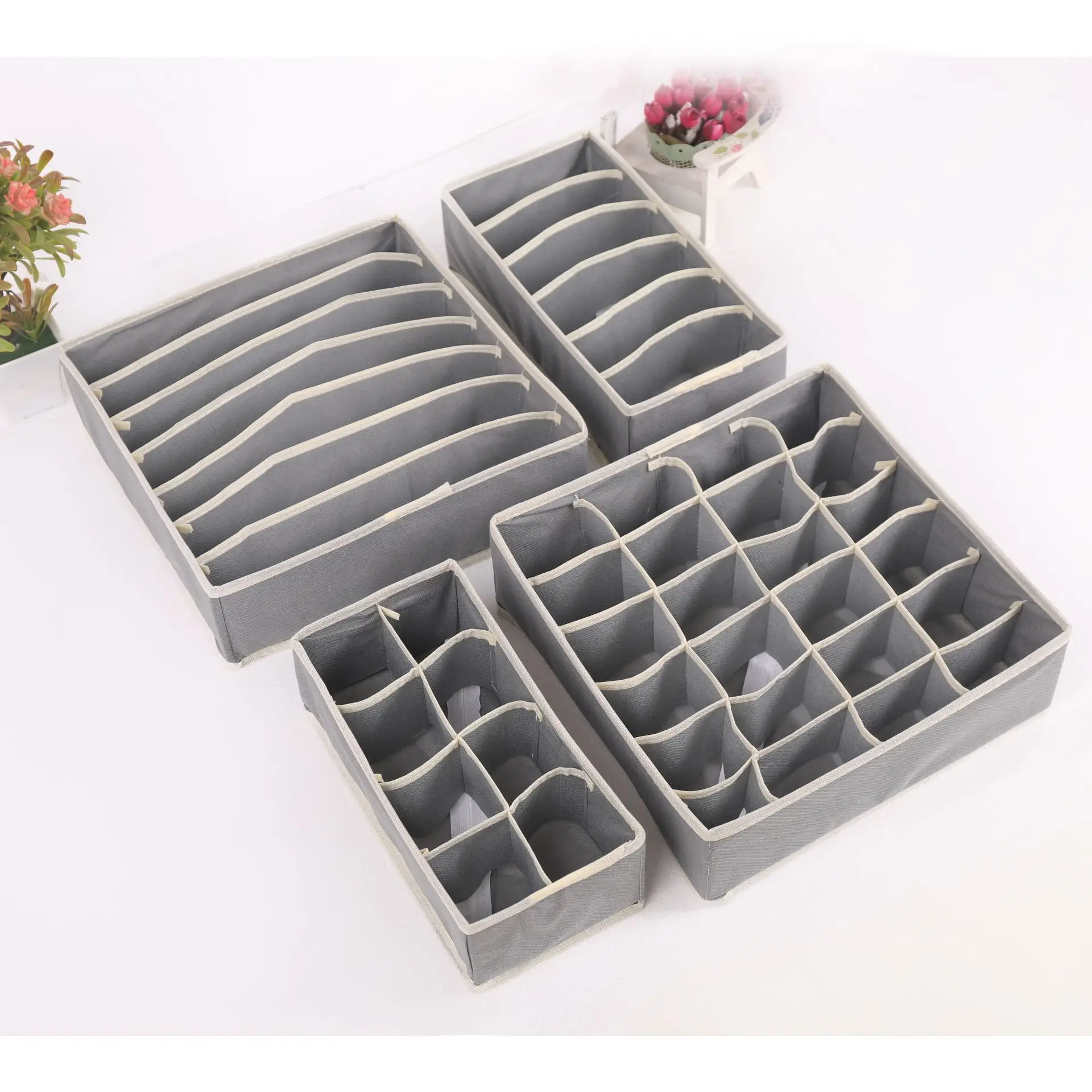 Underwear Bra Organizer Storage Box 2 Colors Drawer Closet Organizers Boxes For Underwear Scarfs Socks Bra Multi Size
Underwear Bra Organizer Storage Box 2 Colors Drawer Closet Organizers Boxes For Underwear Scarfs Socks Bra Multi Size