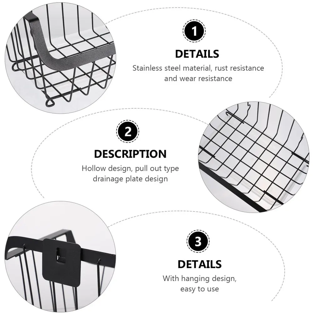 Punch-Free Hollowed Snack Spice Basket Kitchen Art Rack Storage Case Holder
Punch-Free Hollowed Snack Spice Basket Kitchen Art Rack Storage Case Holder