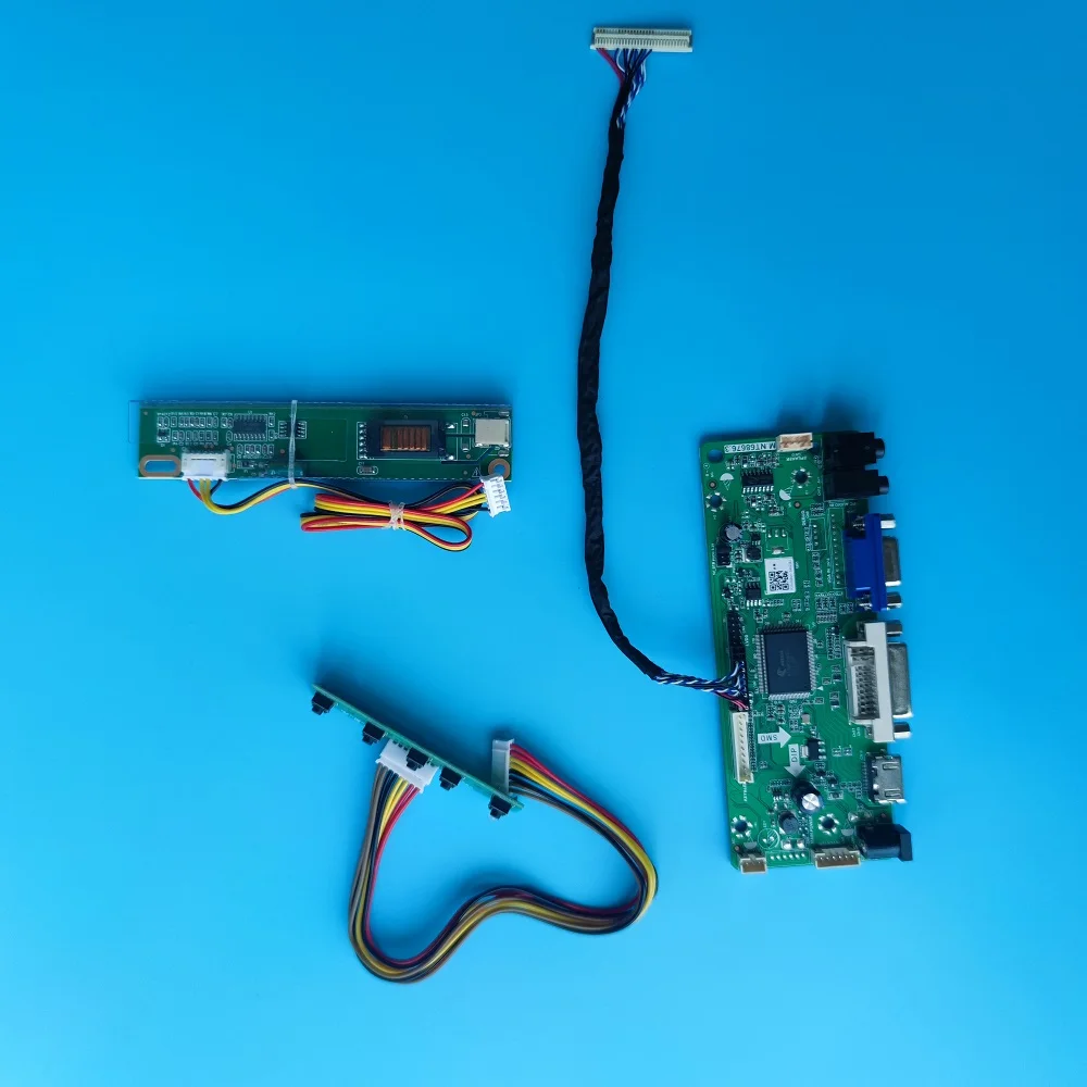 Kit for LP156WH1-TLC2/TLD1/TLC1/TLB3/TLB1/TLA3/TLA2/TLA1 1lamps LVDS 15.6" Controller board Panel Driver 1366X768 Signal VGA DVI
Kit for LP156WH1-TLC2/TLD1/TLC1/TLB3/TLB1/TLA3/TLA2/TLA1 1lamps LVDS 15.6" Controller board Panel Driver 1366X768 Signal VGA DVI