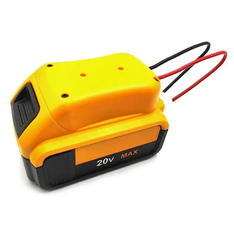 Желтый DIY Аккумулятор Адаптер для Dewalt 20 в 18 в DCB Преобразование батареи док-станция разъем питания аксессуары для питания
Желтый DIY Аккумулятор Адаптер для Dewalt 20 в 18 в DCB Преобразование батареи док-станция разъем питания аксессуары для питания