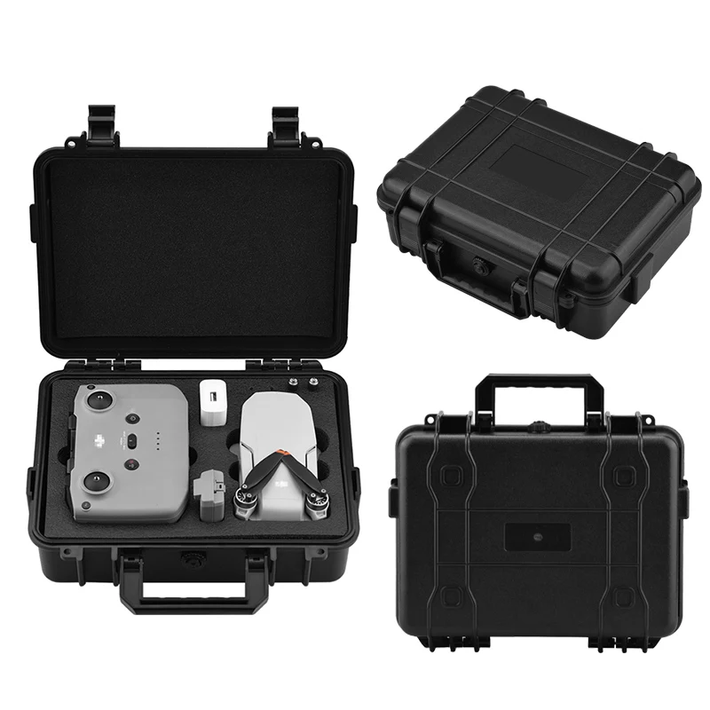 Взрывозащищенный чехол для Mavic Mini 2, водонепроницаемая сумка из АБС-пластика, портативная дорожная сумка для DJI Mini 2, аксессуары для дрона
Взрывозащищенный чехол для Mavic Mini 2, водонепроницаемая сумка из АБС-пластика, портативная дорожная сумка для DJI Mini 2, аксессуары для дрона