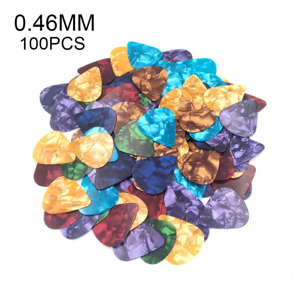 100pcs 0.5mm Colorful Stylish Celluloid Heart Guitar Picks Plectrums For Guitar Bass 0.46mm For Acoustic Bass Parts Accessories
100pcs 0.5mm Colorful Stylish Celluloid Heart Guitar Picks Plectrums For Guitar Bass 0.46mm For Acoustic Bass Parts Accessories