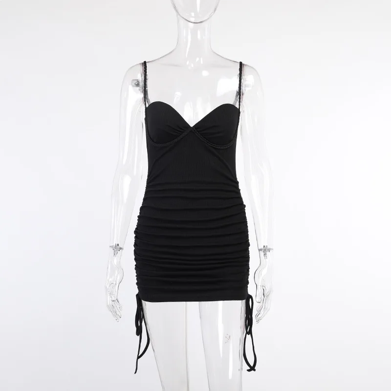 Summer Sexy Pleated Bandage Party Dress Women Spaghetti Strap Backless Pencil Dress Casual Purple Dress Vestidos
Summer Sexy Pleated Bandage Party Dress Women Spaghetti Strap Backless Pencil Dress Casual Purple Dress Vestidos