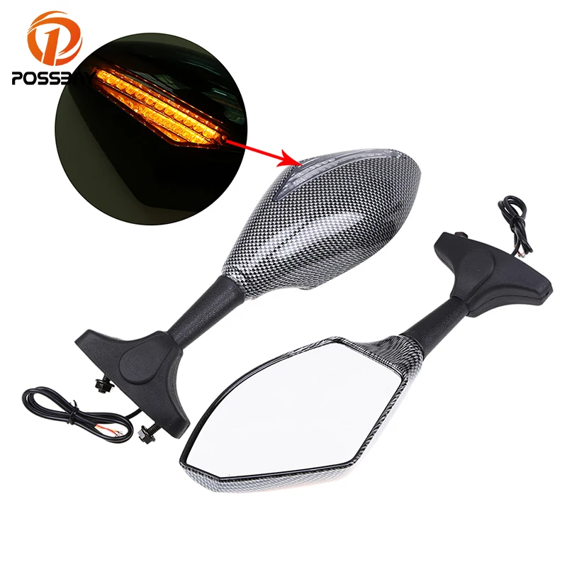 POSSBAY Motorcycle Turn Signal Mirrors For Honda Yamaha Harley Suzuki Motorcycle Bar End Rearview Mirrors Cafe Racer
POSSBAY Motorcycle Turn Signal Mirrors For Honda Yamaha Harley Suzuki Motorcycle Bar End Rearview Mirrors Cafe Racer