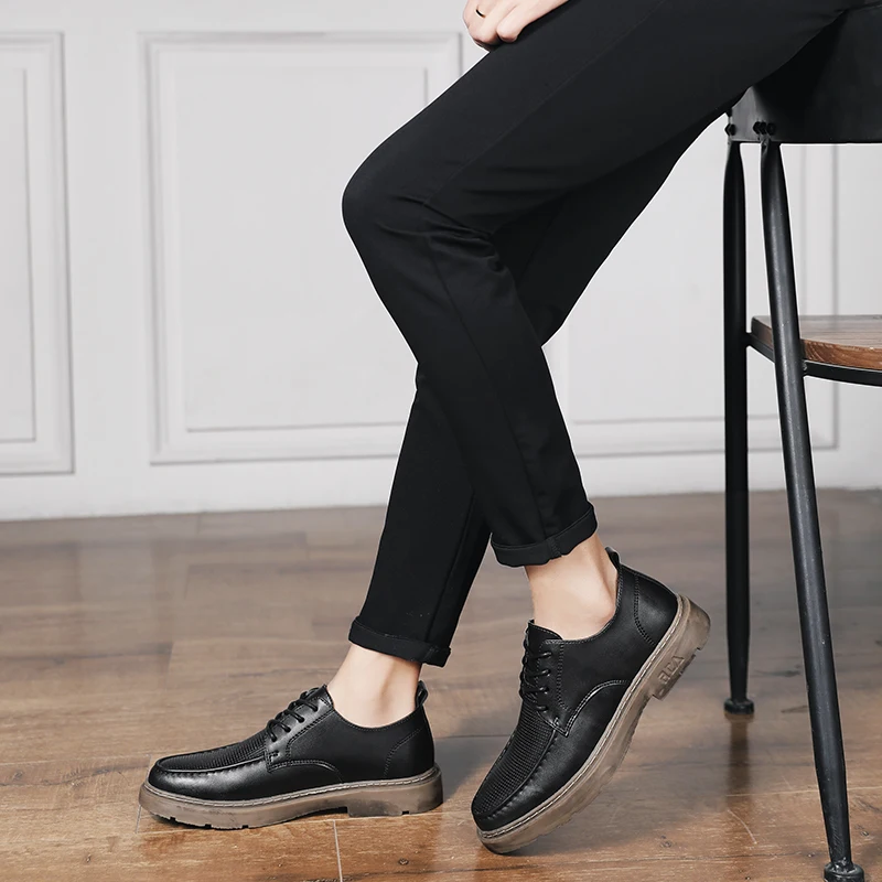 Men Casual Flat Shoes Breathable Casual Shoes Men Fashion For Sapato Masculino Leather Man Zapatos Hombre Spring Comfortable
Men Casual Flat Shoes Breathable Casual Shoes Men Fashion For Sapato Masculino Leather Man Zapatos Hombre Spring Comfortable