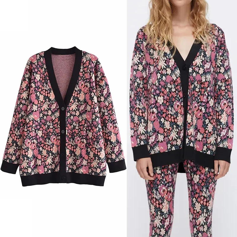 Traf Za Cardigan Sweater For Women With Print Knitted Button-down Cardigan Woman Korean Fashion Designer Women Sweaters 2021
Traf Za Cardigan Sweater For Women With Print Knitted Button-down Cardigan Woman Korean Fashion Designer Women Sweaters 2021