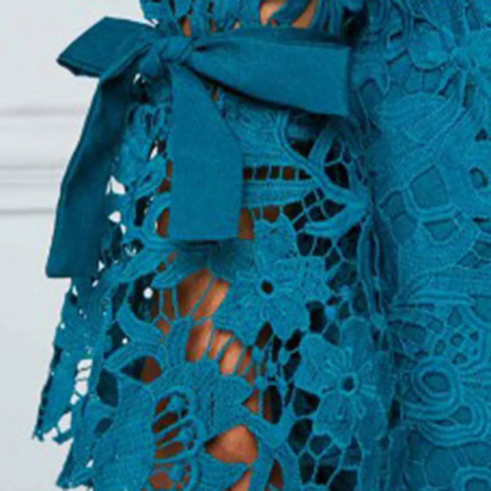 Blue African Dresses Blue Long Sleeve Lace Ruffle Pencil Midi O Neck Slim Dresses Spring Summer 2020 Office Wear
Blue African Dresses Blue Long Sleeve Lace Ruffle Pencil Midi O Neck Slim Dresses Spring Summer 2020 Office Wear