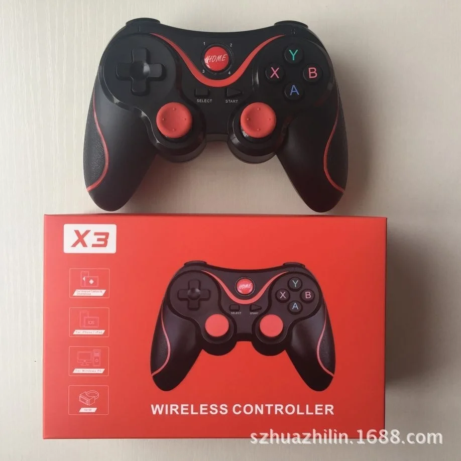 GAME X3 Wireless Bluetooth Controller Gamepads Dual Classic Joystick For IOS Android Gamepad Windows PC TV Box
GAME X3 Wireless Bluetooth Controller Gamepads Dual Classic Joystick For IOS Android Gamepad Windows PC TV Box