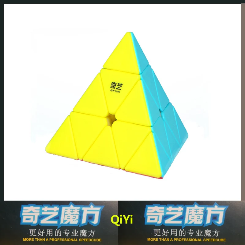 Qiyi QiMing 3*3*3 Pyramid Speed Magic Cube Professional Magic Cubes Puzzles Colorful Educational Cubo Magico Toys For Children
Qiyi QiMing 3*3*3 Pyramid Speed Magic Cube Professional Magic Cubes Puzzles Colorful Educational Cubo Magico Toys For Children