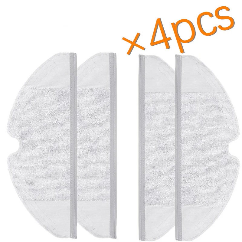 4pcs Roborock Parts Mop Cloths Suitable for Xiaomi Vacuum Cleaner Generation 2 Dry Wet Mopping Cleaning
4pcs Roborock Parts Mop Cloths Suitable for Xiaomi Vacuum Cleaner Generation 2 Dry Wet Mopping Cleaning