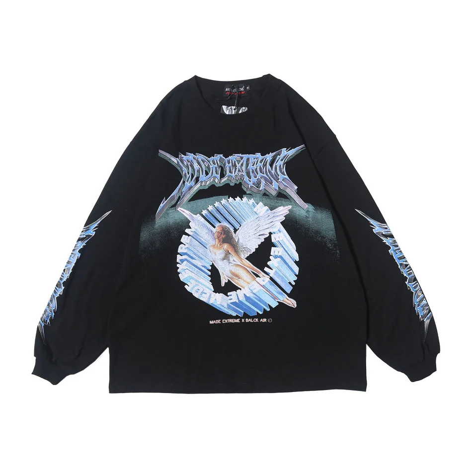 The Latest In Spring And Autumn 3D Angel Print Long Sleeve Tees Shirts Streetwear Hip Hop Casual Loose Men Fashion Top
The Latest In Spring And Autumn 3D Angel Print Long Sleeve Tees Shirts Streetwear Hip Hop Casual Loose Men Fashion Top