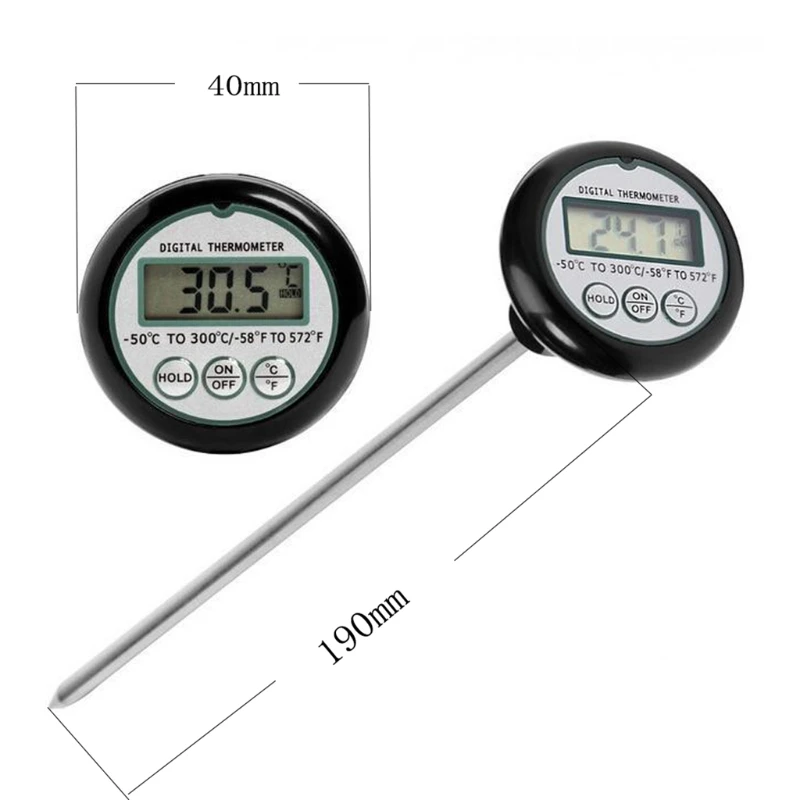 2021 New BBQ Meat Thermometer Digital Food Temperature Gauge Electronic Oven Cook Probe
2021 New BBQ Meat Thermometer Digital Food Temperature Gauge Electronic Oven Cook Probe