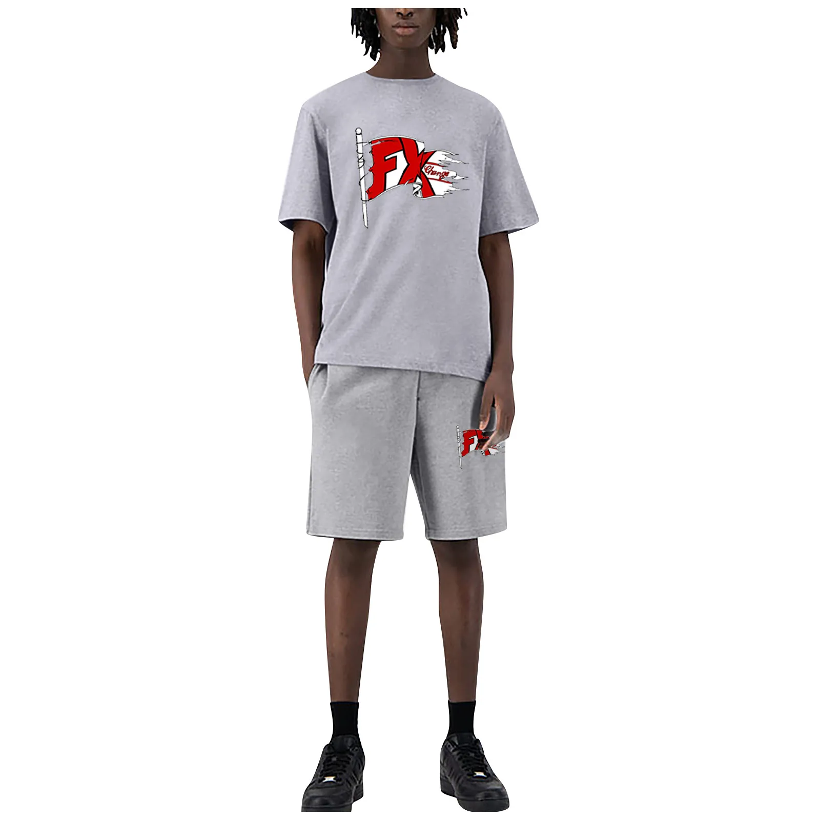 Shirts 2-Piece Pants Men Short Sleeve Shorts Sports Fashion O-Neck Sets Summer Men Suits & Sets Outfits 2 Piece
Shirts 2-Piece Pants Men Short Sleeve Shorts Sports Fashion O-Neck Sets Summer Men Suits & Sets Outfits 2 Piece