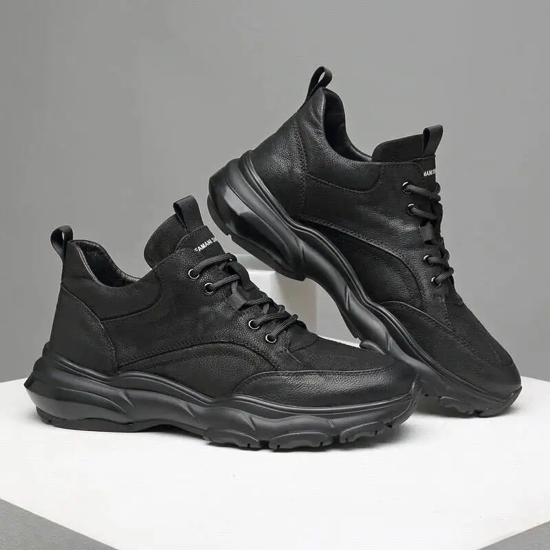 Men's shoes fall and winter leather single men's shoes black leather shoes top layer cowhide sports casual shoes trend
Men's shoes fall and winter leather single men's shoes black leather shoes top layer cowhide sports casual shoes trend