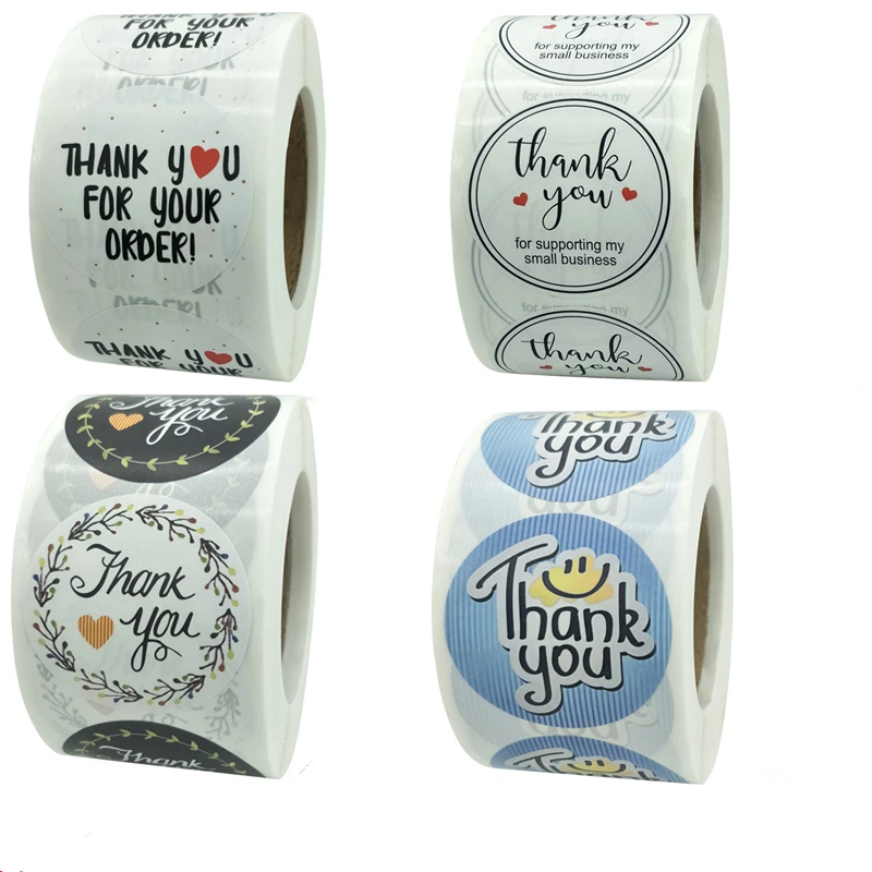1.5 inch 500 pcs/roll thank you label, baking gift card sticker, party, gift wrapping sticker
1.5 inch 500 pcs/roll thank you label, baking gift card sticker, party, gift wrapping sticker