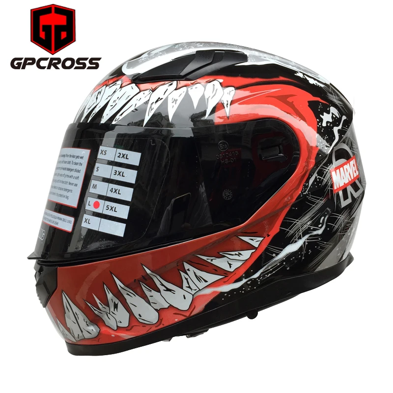 

Мотоциклетный шлем Vimer для езды по бездорожью Casco, мотоциклетные шлемы с двойными линзами на все лицо Casco Moto DOT, одобрен