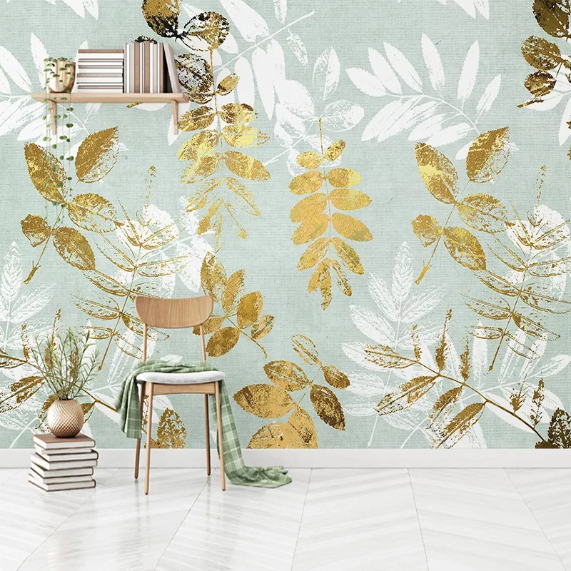 Custom 3D Wall Murals Wallpaper Abstract Golden Tree Leaves Art Mural Non-woven Printed Wallpaper For Living Room Bedroom Modern
Custom 3D Wall Murals Wallpaper Abstract Golden Tree Leaves Art Mural Non-woven Printed Wallpaper For Living Room Bedroom Modern