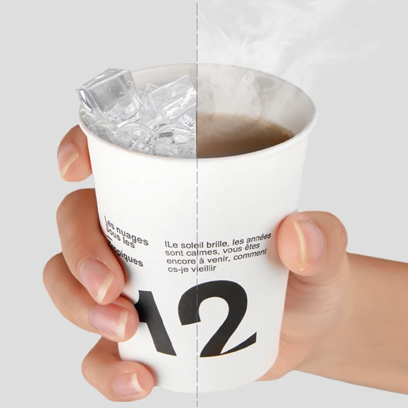 100pcs Net red white disposable coffee cup 250ml milk tea juice water houshold paper cups office business entertain drinking cup
100pcs Net red white disposable coffee cup 250ml milk tea juice water houshold paper cups office business entertain drinking cup