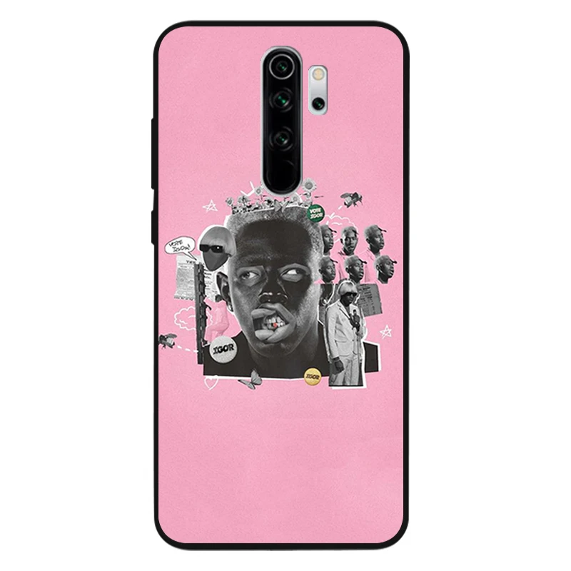 Черный силиконовый мягкий чехол с Тайлером the creator Golf IGOR bees для телефона Redmi 9 8 6 7A