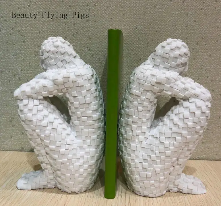 Creative Abstract Black White Thinking Figure Sitting Next To Mosaic Stone Rock Mosaic Statue Home Crafts Room Decor Sculpture
Creative Abstract Black White Thinking Figure Sitting Next To Mosaic Stone Rock Mosaic Statue Home Crafts Room Decor Sculpture