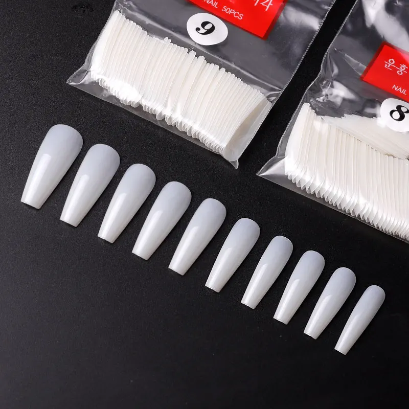 500pcs/bag Long Ballerina Nails Clear Natural Coffin False Nails Art Tips Ultra Flexible Fake Nails Full Cover Designs Manicure
500pcs/bag Long Ballerina Nails Clear Natural Coffin False Nails Art Tips Ultra Flexible Fake Nails Full Cover Designs Manicure