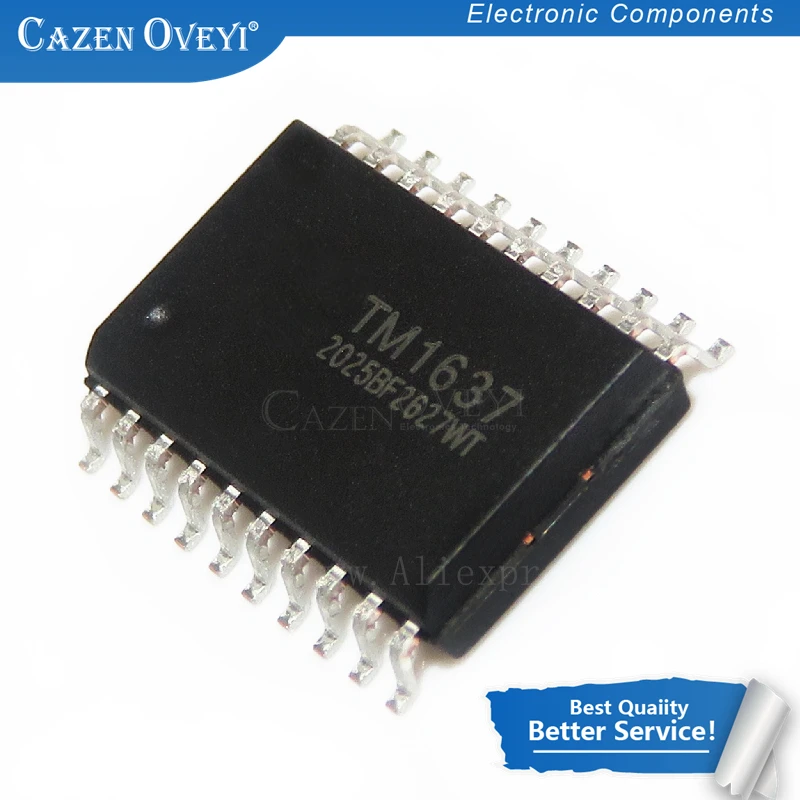 10 шт./лот TM1637 1637 SOP-20 SMD в наличии | Электронные компоненты и принадлежности