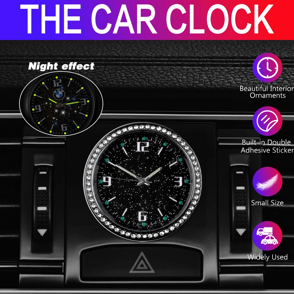Universa Clock Diamond Starry Sky Luminous Sticker Electronic Watch Dashboard Luminous Decoration Suitable for Suv
Universa Clock Diamond Starry Sky Luminous Sticker Electronic Watch Dashboard Luminous Decoration Suitable for Suv