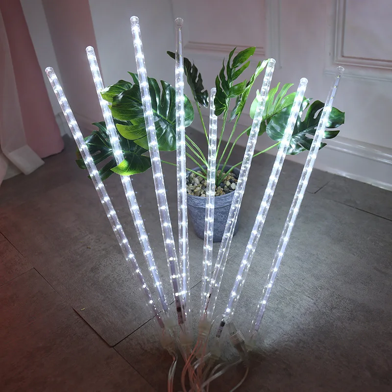 Curtain LED Light Meteor Rain Lamp EU Waterproof Outdoor Strip Light Tree Decoration Fairy Lights for Garden Holiday Christmas
Curtain LED Light Meteor Rain Lamp EU Waterproof Outdoor Strip Light Tree Decoration Fairy Lights for Garden Holiday Christmas