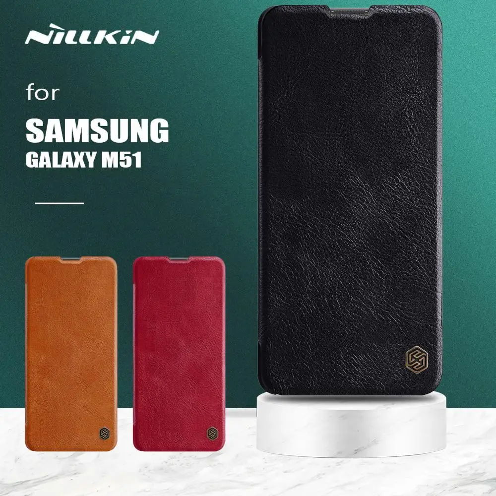 Чехол Nillkin для Samsung Galaxy M51, тонкий кожаный флип-чехол Qin, кошелек с отделением для карт, Мягкий защитный чехол для Samsung Galaxy M51, чехол
Чехол Nillkin для Samsung Galaxy M51, тонкий кожаный флип-чехол Qin, кошелек с отделением для карт, Мягкий защитный чехол для Samsung Galaxy M51, чехол