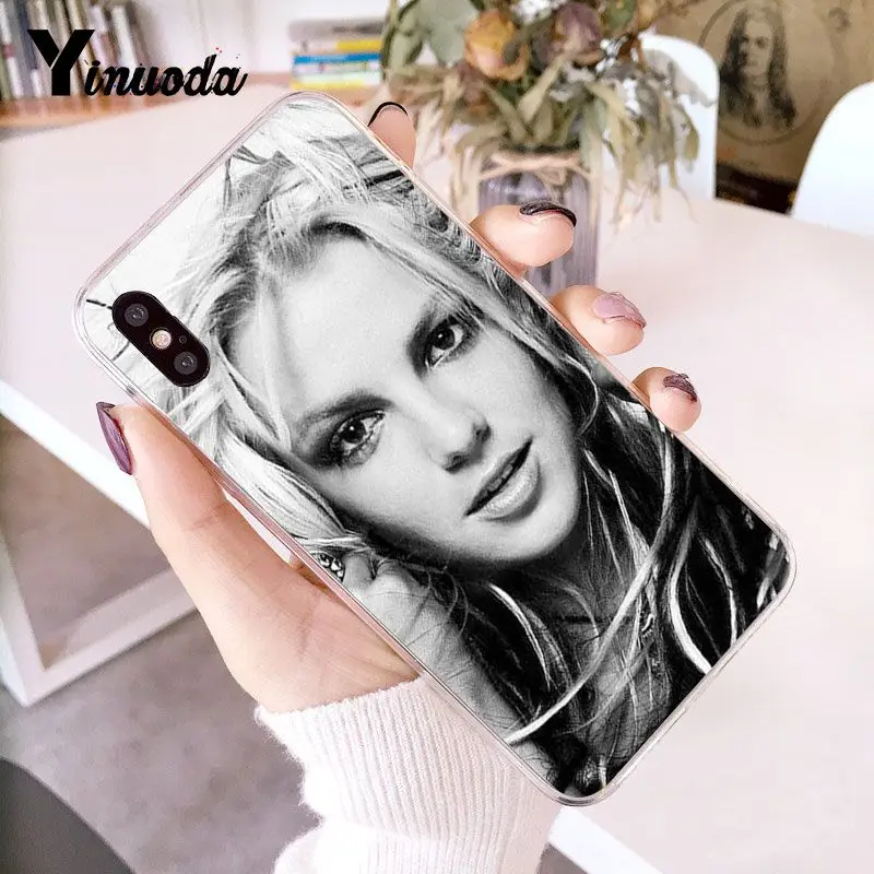 Фото Бритни Спирс режим коллаж Горячая продажа модный чехол для телефона Apple IPhone 8 7 6 6S