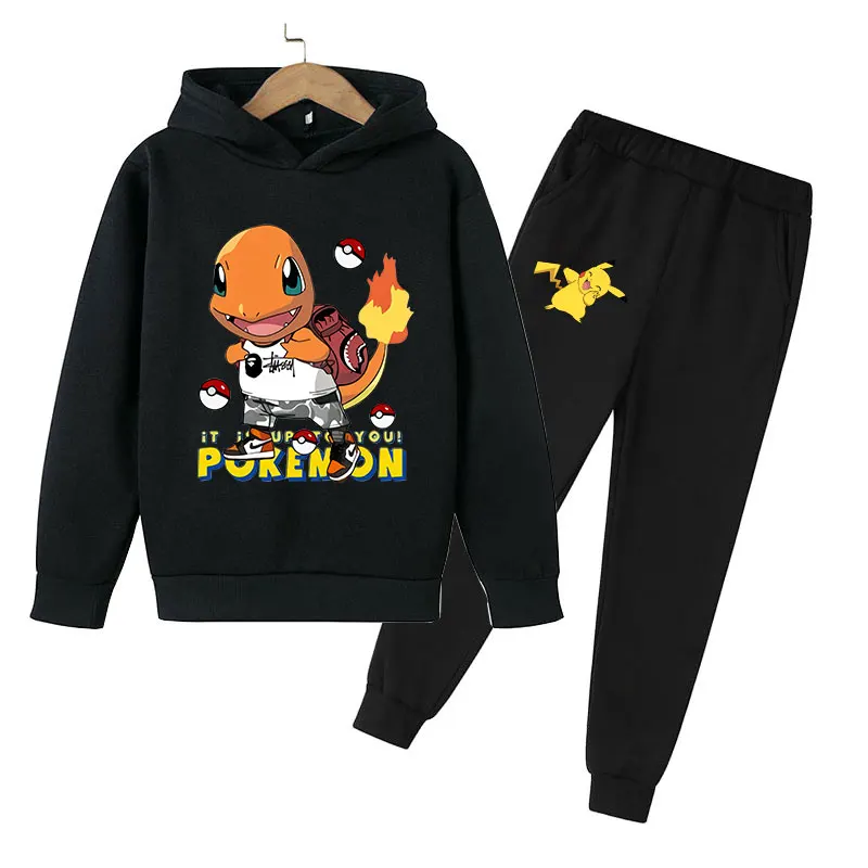 2021 New HoodieBoy/Girl Pure Cotton Cute Pikachu Cartoon Little Fire Dragon Spring and Autumn Anime Suit Hoodie Dragon Children' 
2021 New HoodieBoy/Girl Pure Cotton Cute Pikachu Cartoon Little Fire Dragon Spring and Autumn Anime Suit Hoodie Dragon Children'