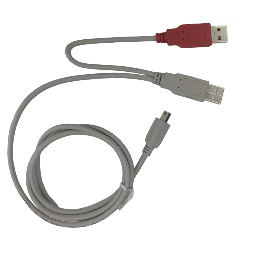 Разветвитель Питания USB 2 0 к Mini B Y кабель для внешнего жесткого диска MP3 MP4 3 фута 1