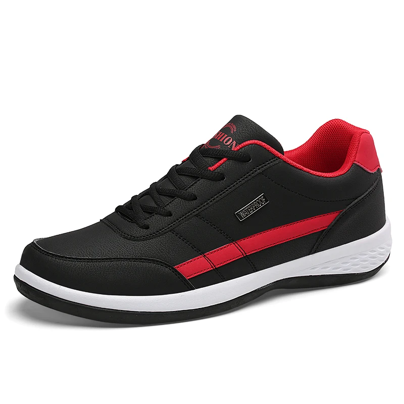 Casual Vulcanized Shoes for Men PU Leather Running Sneakers Fashion Trend Male Business Footwear Non-slip Breathable Comfortable
Casual Vulcanized Shoes for Men PU Leather Running Sneakers Fashion Trend Male Business Footwear Non-slip Breathable Comfortable