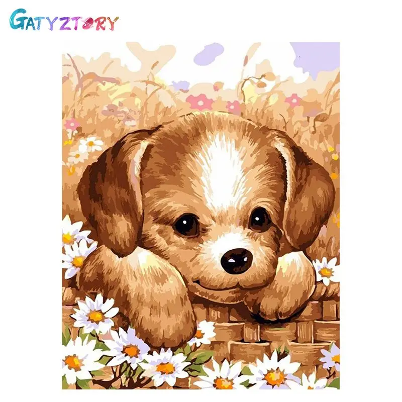 GATYZTORY Paint By Numbers For Adults Children DIY HandPainted Oil Painting Dog Picture Drawing Unique Gift Home Decoration
GATYZTORY Paint By Numbers For Adults Children DIY HandPainted Oil Painting Dog Picture Drawing Unique Gift Home Decoration
