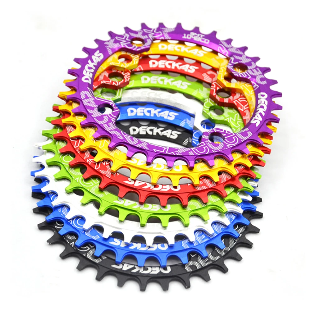 Bicycle Crank 104BCD Round Shape Narrow Wide 32T/34T/36T/38T MTB Chainring Bicycle Chainwheel Bike Circle Crankset Single Plate
Bicycle Crank 104BCD Round Shape Narrow Wide 32T/34T/36T/38T MTB Chainring Bicycle Chainwheel Bike Circle Crankset Single Plate