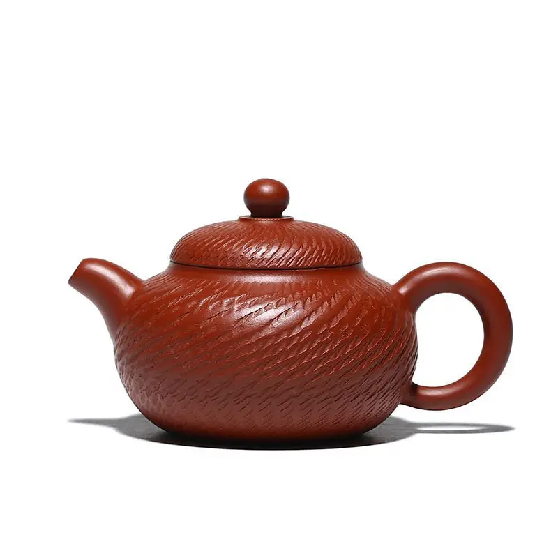 Tiaodao Rongtian Zisha teapot yuzhongsha teapot Dahongpao tiaodao hand painted Qiang Ji Ren
Tiaodao Rongtian Zisha teapot yuzhongsha teapot Dahongpao tiaodao hand painted Qiang Ji Ren