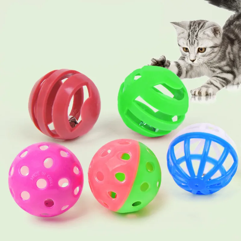 5pcs Toys for Cats Ball with Bell Ring Playing Chew Rattle Scratch Plastic Ball Interactive Cat Training Toys Pet Cat Supply
5pcs Toys for Cats Ball with Bell Ring Playing Chew Rattle Scratch Plastic Ball Interactive Cat Training Toys Pet Cat Supply