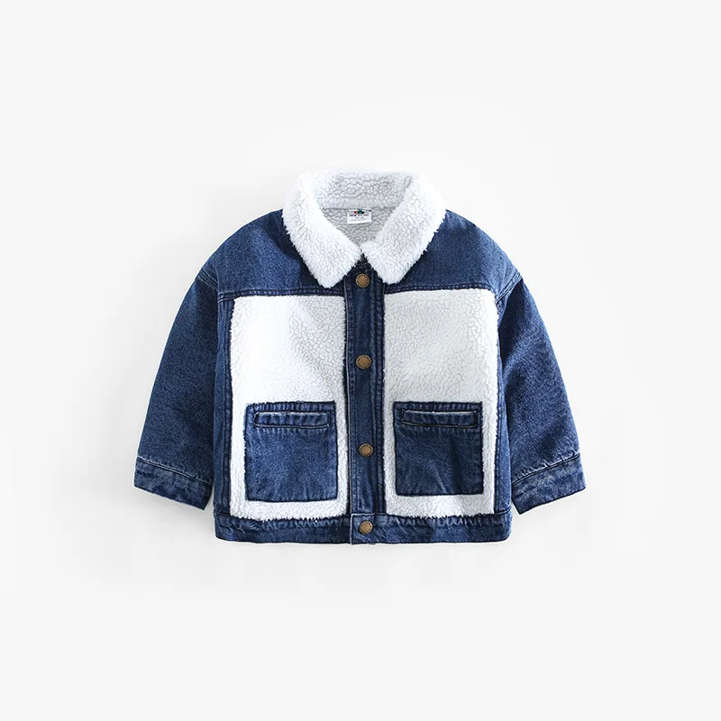 Boys Jackets Coats Outwear 2021 Dark Blue Thicken Warm Plus Velvet Winter Autumn Fleece Cotton Cardigan Kids Children's Clothing
Boys Jackets Coats Outwear 2021 Dark Blue Thicken Warm Plus Velvet Winter Autumn Fleece Cotton Cardigan Kids Children's Clothing