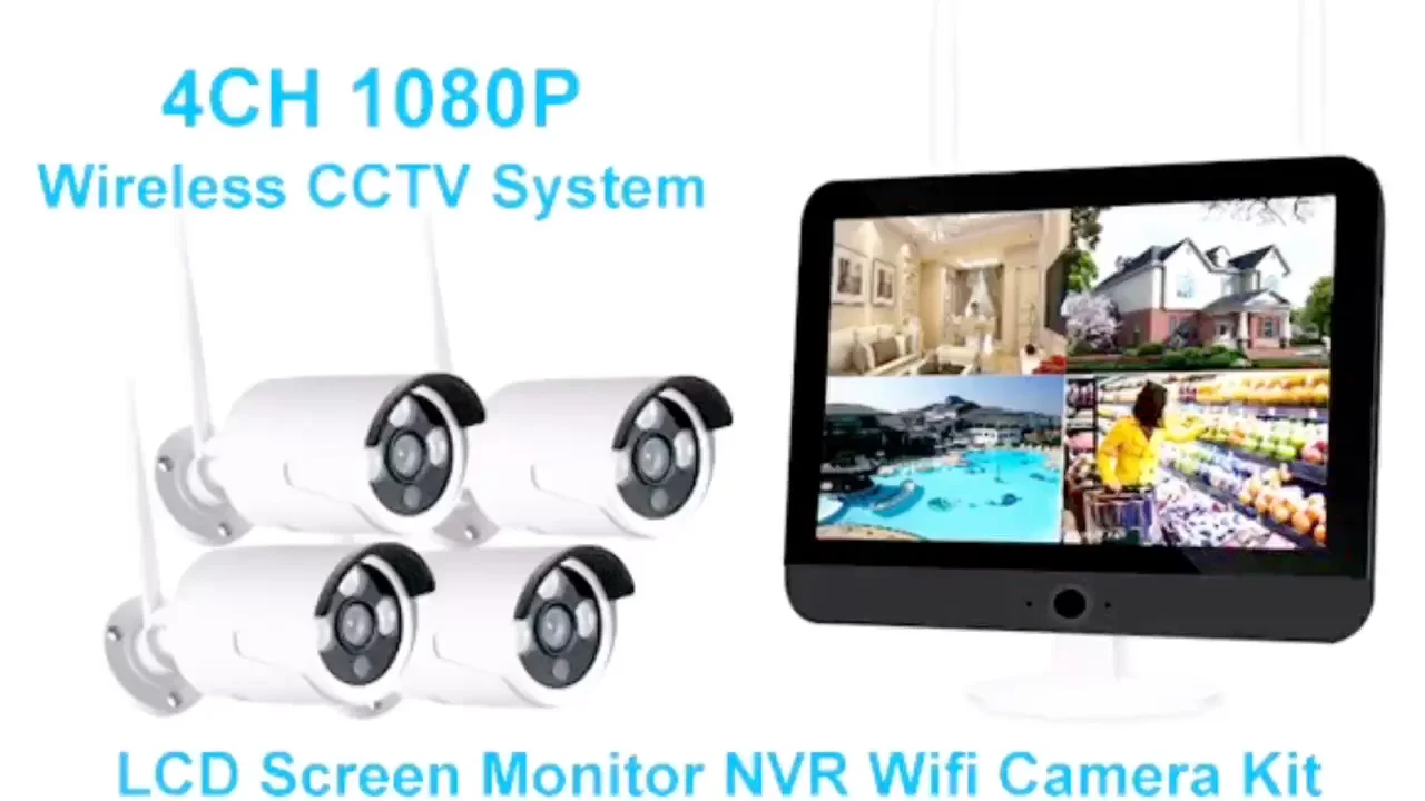All in One 4 Channel CCTV Kit NVR Wireless Camera Set Security Wifi Infrared IP66 3MP 4CH 1080P FHD CCTV Surveillance Systems
All in One 4 Channel CCTV Kit NVR Wireless Camera Set Security Wifi Infrared IP66 3MP 4CH 1080P FHD CCTV Surveillance Systems