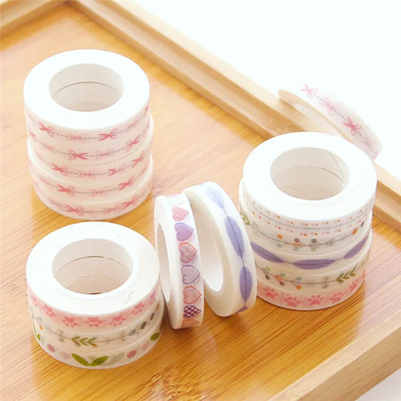 Slim Series Washi Tape Children Like DIY Diary Decoration Masking Tape Stationery Scrapbooking Tools Randomly 7mm*10m
Slim Series Washi Tape Children Like DIY Diary Decoration Masking Tape Stationery Scrapbooking Tools Randomly 7mm*10m