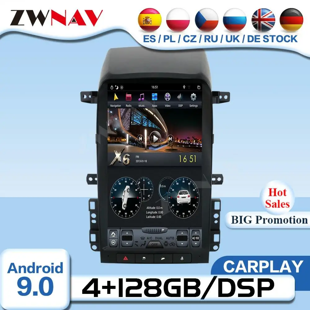 Экран Tesla Android 9 Авторадио видеоплеер для Chevrolet Captiva 2008-2012 Автомобильный GPS Авторадио приемник аудио стерео головное устройство
Экран Tesla Android 9 Авторадио видеоплеер для Chevrolet Captiva 2008-2012 Автомобильный GPS Авторадио приемник аудио стерео головное устройство
