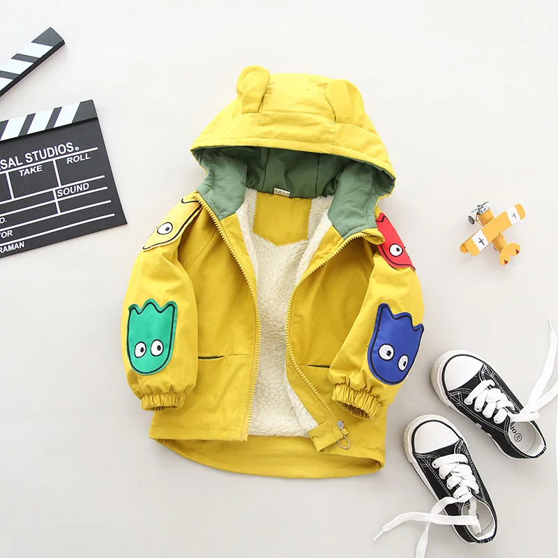 Autumn Winter Baby Jackets For Boys Warm Outerwear Coats For Girls Jacket Hooded Outerwear Coat Thicken Fleece Children Clothes
Autumn Winter Baby Jackets For Boys Warm Outerwear Coats For Girls Jacket Hooded Outerwear Coat Thicken Fleece Children Clothes