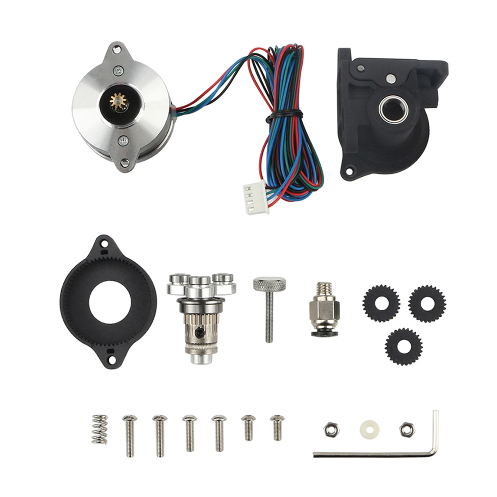 3D Printer Accessories Orbiter Extruder V1.5 with Dual Gears Motor Compatible with Ender 3/3 Pro/V2 Ender 5 CR10 Voron
3D Printer Accessories Orbiter Extruder V1.5 with Dual Gears Motor Compatible with Ender 3/3 Pro/V2 Ender 5 CR10 Voron
