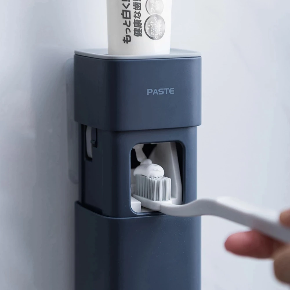 High Quality New Wall Mounted Automatic Toothpaste Dispenser Toothpaste Squeezers Self-adhesive Bathroom Accessories Dispensador
High Quality New Wall Mounted Automatic Toothpaste Dispenser Toothpaste Squeezers Self-adhesive Bathroom Accessories Dispensador