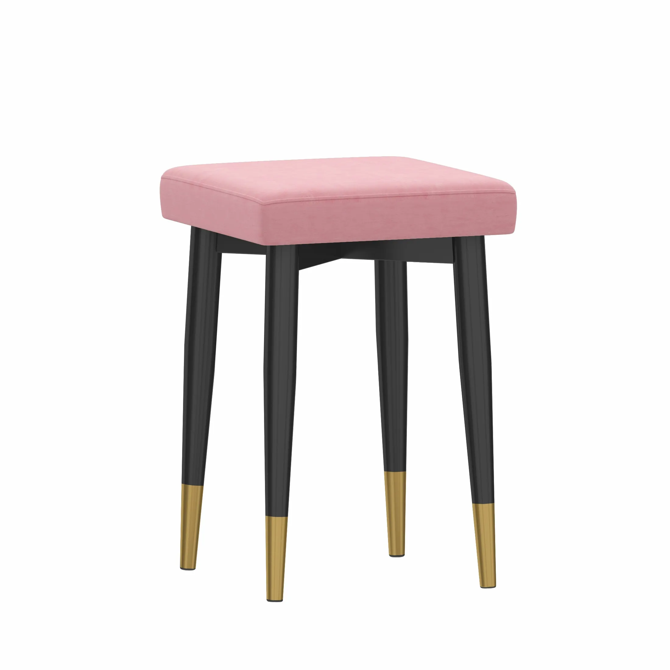 High-value household iron art small square stool, stable and durable, creative makeup stool 
High-value household iron art small square stool, stable and durable, creative makeup stool