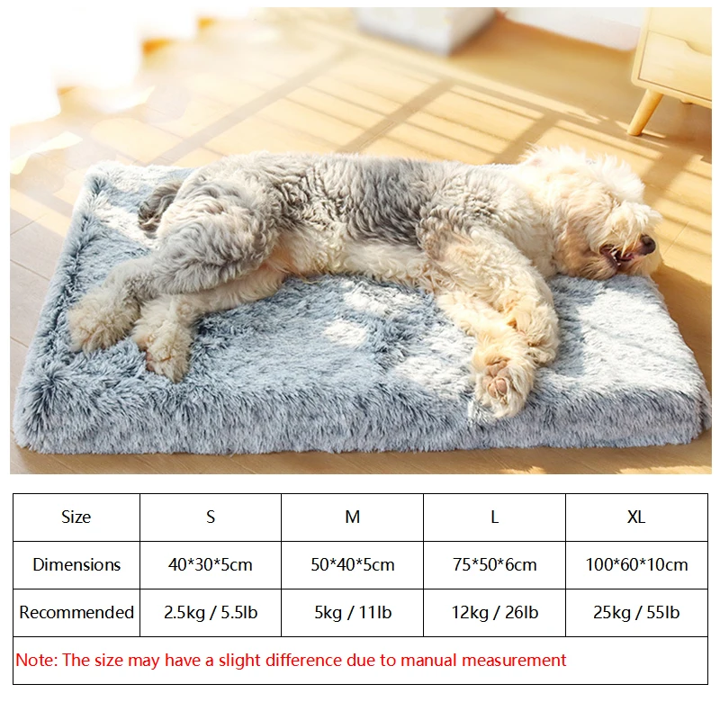 Ultra Plush Deluxe Orthopedic Foam Dog Bed Rectangular Cat Dog Mats / Removable Cover Pet Mattress Cushion for Small Large Dogs
Ultra Plush Deluxe Orthopedic Foam Dog Bed Rectangular Cat Dog Mats / Removable Cover Pet Mattress Cushion for Small Large Dogs